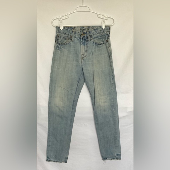 American Eagle Outfitters Blue Straight Jeans Classic Style - Picture 1 of 8
